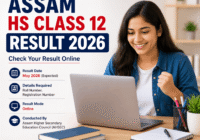 Assam HS Result 2026 student checking marks online