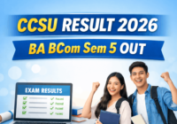CCSU BA BCom Sem 5 Result 2026 check online
