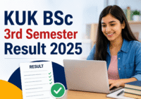 KUK BSc 3rd Semester Result 2025 PDF download