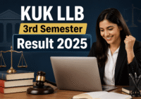 KUK LLB 3rd Semester Result 2025 Kurukshetra University