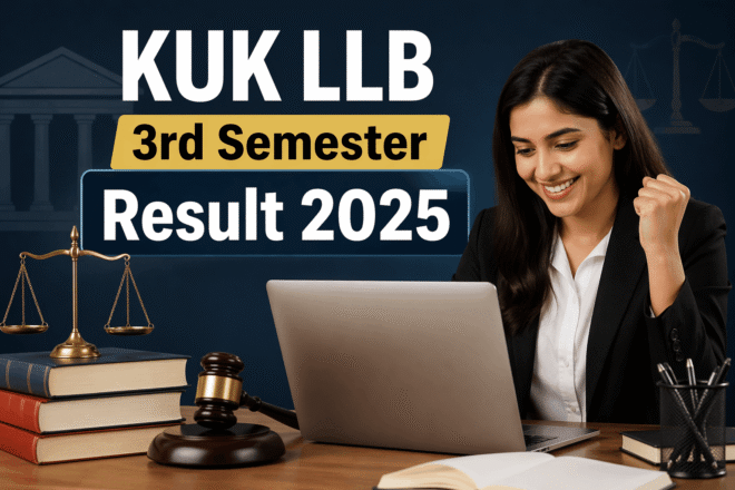 KUK LLB 3rd Semester Result 2025 Kurukshetra University