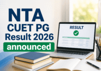 NTA CUET PG Result 2026