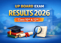 Student checking UP Board Result 2026 online on official website