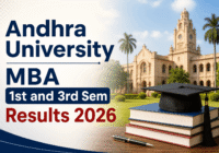 Andhra University MBA Results 2026 scorecard download