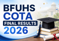 BFUHS COTA final Result 2026