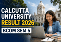 Calcutta University Result 2026 BCom Semester 5