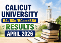 Calicut University VI Semester Result 2026 check