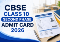 CBSE Class 10 Second Phase Admit Card 2026 download