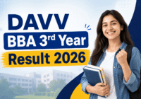 DAVV BBA 3rd Year Result 2026 check online