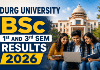 Students checking Durg University BSc Result 2026 online after result link activation