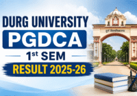 Durg University PGDCA 1st Sem Result 2026
