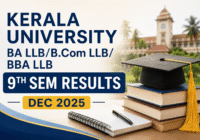 Kerala University Integrated BA LLB BCom LLB BBA LLB 9th Semester Result 2025