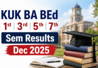 KUK BA BEd Result 2025 PDF download