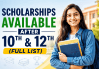 Scholarships after 10th and 12th India 2026 apply online