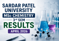 Sardar Patel University MSc Chemistry Result 2026