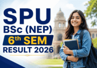 SPU BSc Semester 6 Result 2026 PDF download