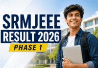 SRMJEEE Result 2026 Phase 1 scorecard screen