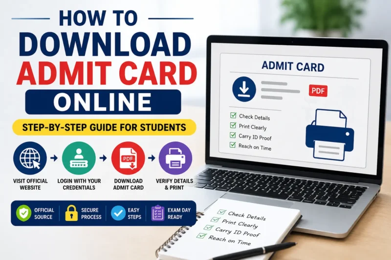 How to Download Admit Card Online: Complete Step-by-Step Guide for Students